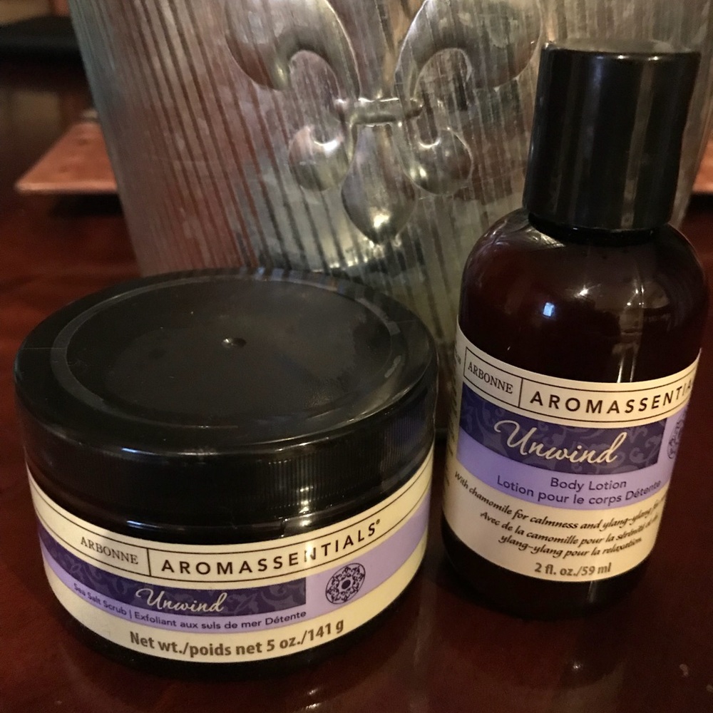 Arbonne Aromassentials products